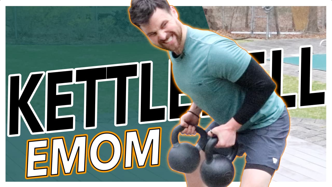 Double Kettlebell HOME EMOM | 30 Minutes