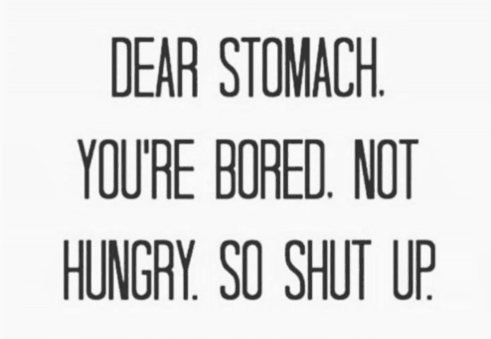 Why Does Hunger Just…Disappear?