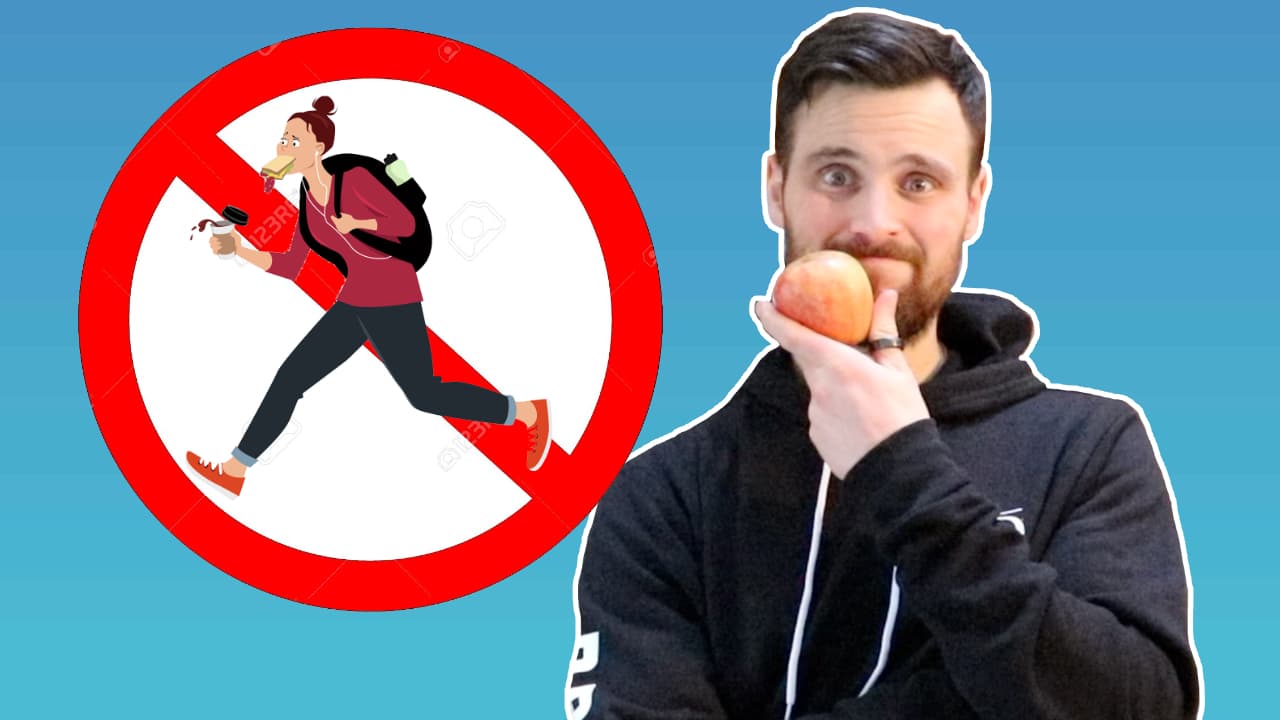 Why You Should SIT DOWN While You Eat